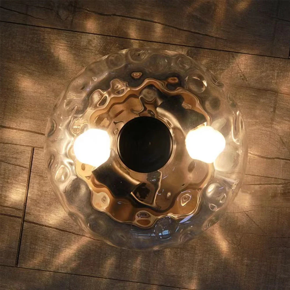 Vintage Glass Shade Hallway Ceiling Lights - Image 6