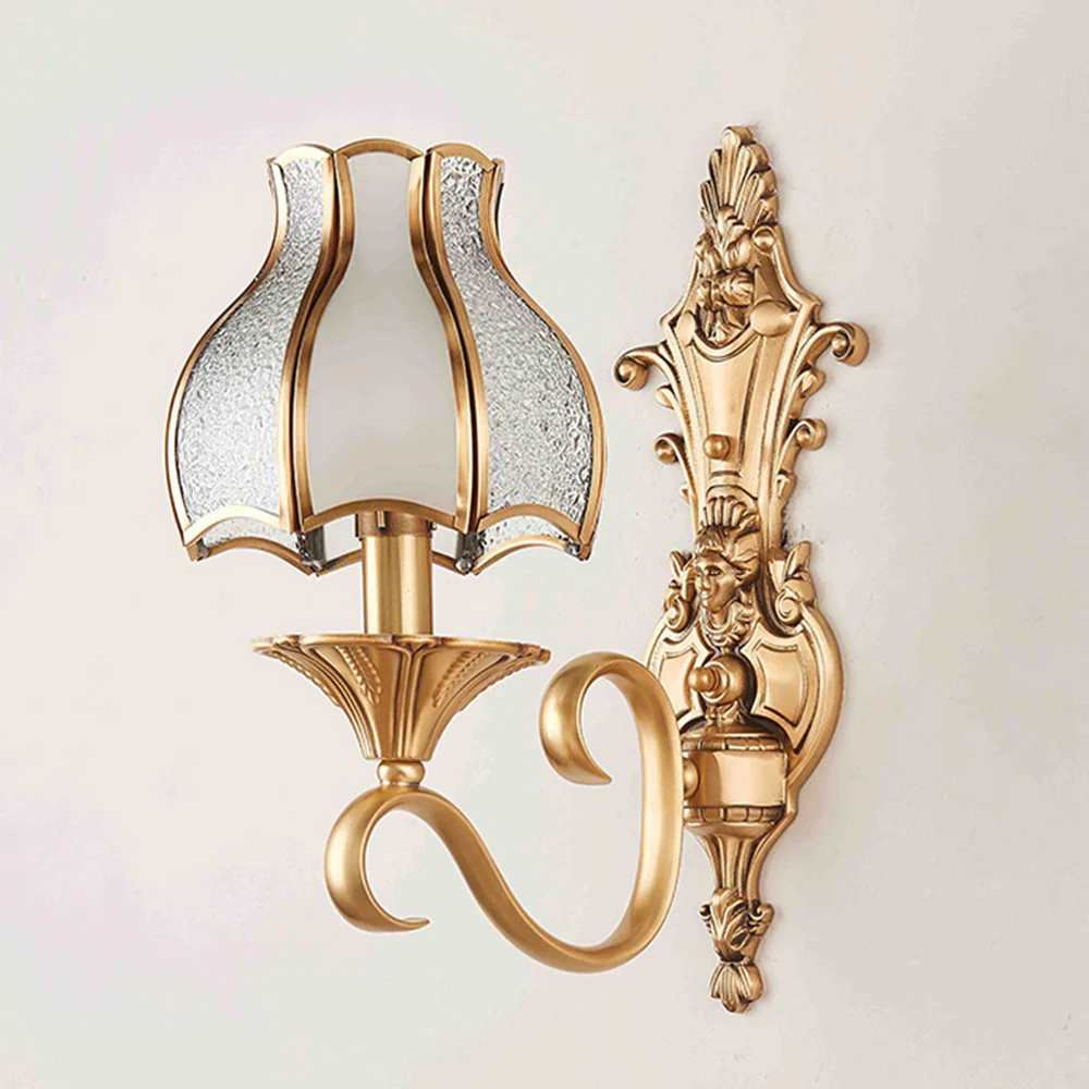 Vintage Gold Luxury Wall Sconce Light For Living Room - Image 14